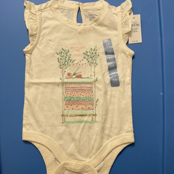 Baby Gap “Princess of Naps” Onesie 6-12 Months NWT - Picture 2 of 5